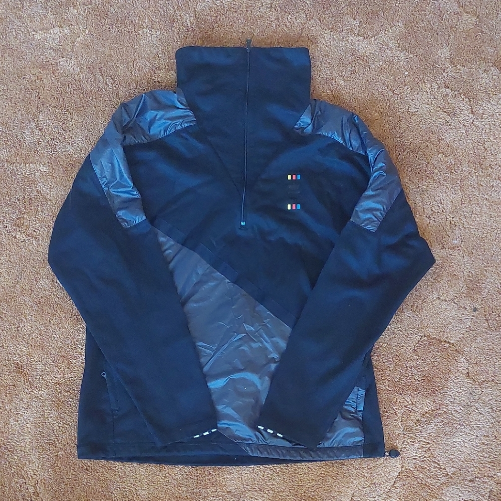 Adidas Black Oyster Half-Zip Jacket